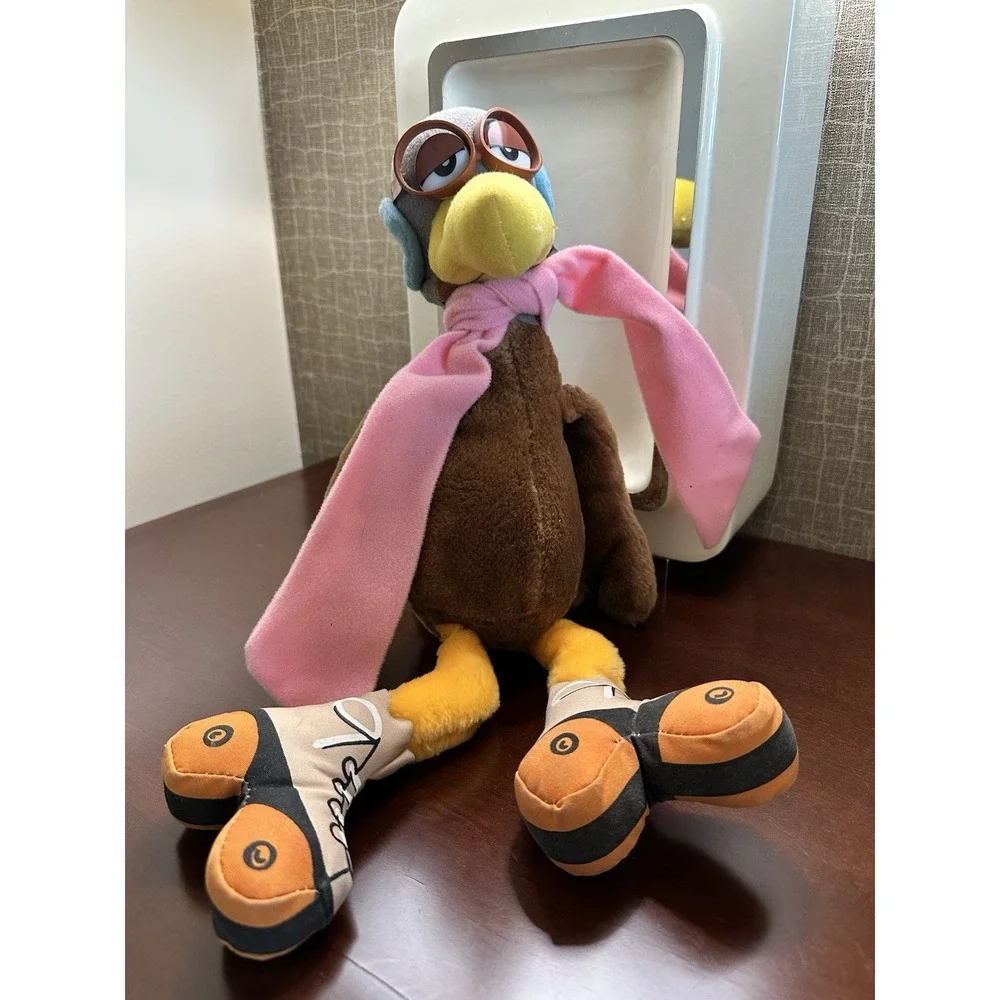Aviator Bird Wallace & Bertie‎ Co Plush Loon Crazy Roller Skating Stuffed 17